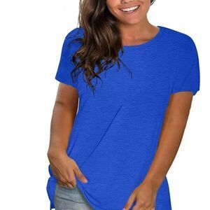 NWT Agnes & Dora Melrose Hi-Lo Top Azure Blue
